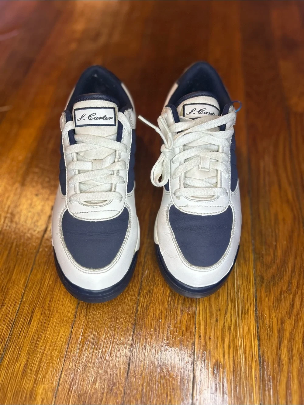 Reebok S. Carter Jay Z Men’s White and Navy Casual Sneakers